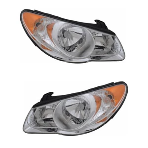 Pair Headlights Fits Hyundai Elantra Blue GLS SE 2.0L 2010 HY2503153 92102-2H051 - Picture 1 of 4
