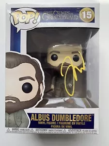Jude Law AUTOGRAPH Fantastic Beasts - Albus Dumbledore - Signed Funko Pop ACOA - Picture 1 of 8