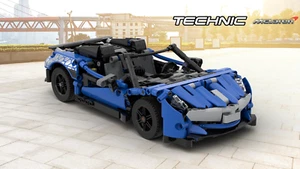 42123 Technic McLaren 600LT Spider - B-Modell instructions - PDF only - Bild 1 von 11