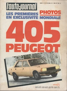 L'AUTO JOURNAL 1977 6 GENEVE ROVER 3500 PEUGEOT 305 CITROEN GS 1220 CLUB PORTUGA - Imagen 1 de 2