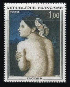 France: 1967 Ingres "The Bather" (1174) MNH - Picture 1 of 1