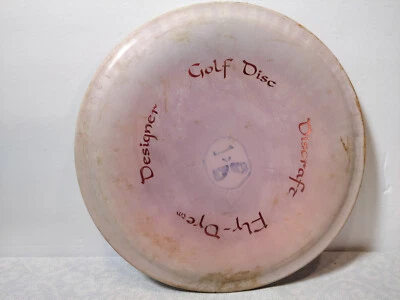 Discraft Fly Dye Designer Cyclone 168 grams golf disc vintage pfn Purple - Image 1 of 4