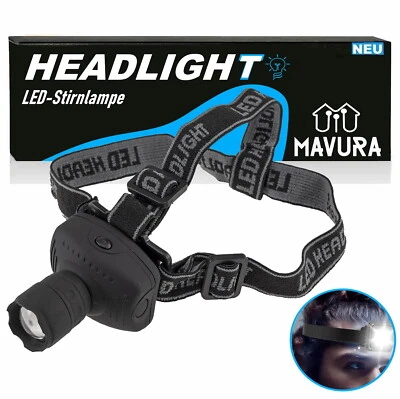 FARO Linterna Frontal LED Batería De 5W Para Correr - Imagen 1 de 4