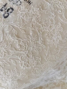 Blüte Verschnürt Kostüm Abendkleid Spitze Stoff Bestickt Braut Abendkleid Tüll - Bild 1 von 5