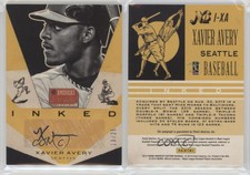 2013 Panini America's Pastime Inked Gold /25 Xavier Avery #I-XA Auto
