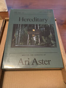 NEW A24 Hereditary Screenplay + Bookmark Hardcover Written By Ari Aster WRAPPED