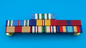 Gulf War Desert Storm 7 Piece Ribbon Bar Set (Marine Corps) RB138 - Picture 1 of 2