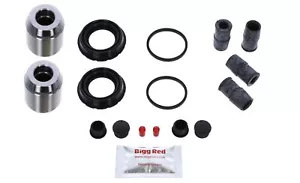 for MERCEDES E CLASS 2002-2009 REAR Brake Caliper Rebuild Repair Kit + Pistons - Picture 1 of 3