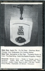 Richard Yorun ‎Lost Dick Urine Tapes tape cassette Black & Blue Records GG Allin - Picture 1 of 1