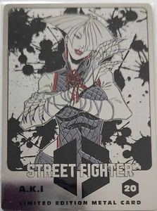 Street Fighter 6 aki Limited Edition Metallkarte - Bild 1 von 1