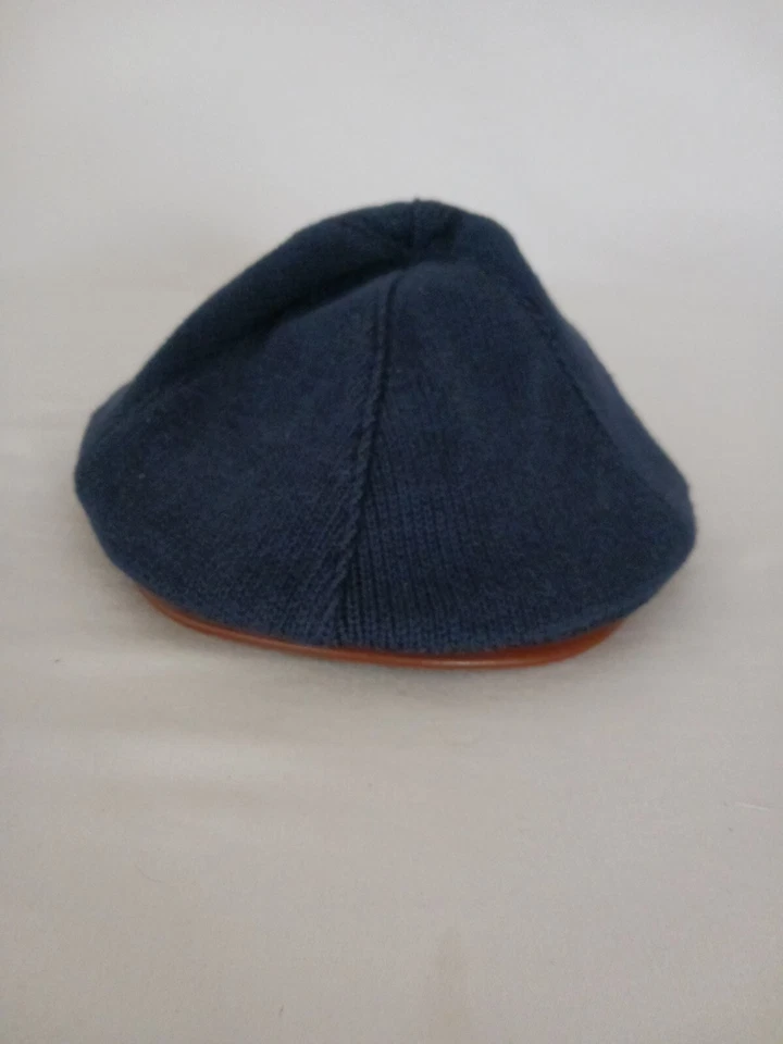 Janie & Jack Blue/Brown Newsboy Cap Hat Size 12-24 Months - Image 1 of 4