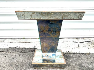 Mid Century Eglomise Mirrored Table - Picture 1 of 8