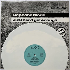 DEPECHE MODE -Just Can’t Get Enough- Very Rare German White Vinyl Limited 12” - Imagen 1 de 5