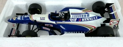Williams FW17 1995 Hill 1/18th Scale Model Car Damon Pauls Model Art - Image 1 of 4
