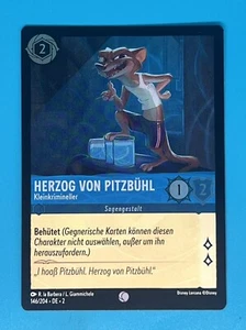 Disney Lorcana: Rise of the Floodborn - (Duke Weaselton) German Foil - Picture 1 of 2