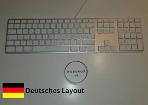 Apple A1243 Tastatur Ersatz Taste Weiß inkl. Scharnier Tastenkappe Original - Bild 1 von 2