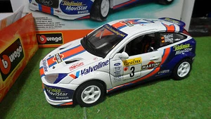FORD FOCUS RALLYE Monte Carlo # 3 Martini au 1/18 BURAGO 70281 KIT MONTE voiture - Foto 1 di 1
