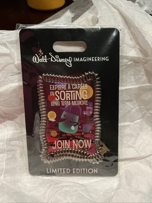 Disney Cast Exclusive Pin 2022 WDI D23 Inside Out Sorting Memory Poster LE 250 - Image 1 of 3