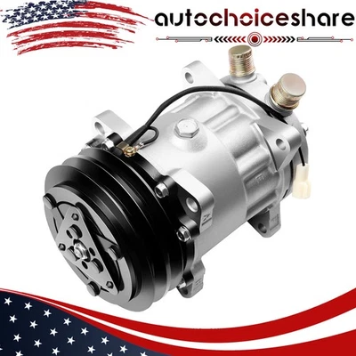 For Hyundai Excel 1986-1989 Mazda 626 1982-1985 AC A/C Compressor with Clutch - Image 1 of 4