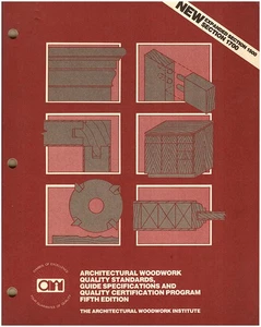 Architectural Woodwork Quality Standards Guide Specifications and Quality Cert.. - Picture 1 of 1