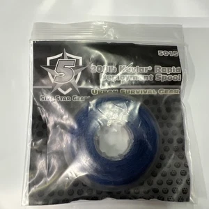 60ft Rapid Deployment Portable Survival Cord Made with Kevlar 200lb Breaking - Picture 1 of 4
