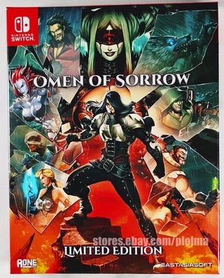 Omen of Sorrow LIMITED EDITION New NINTENDO SWITCH Game Asian Release, US Seller - Image 1 of 4