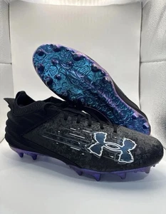 Scarpe da calcio Under Armour Blur scamosciate fumè 2.0 uomo nere 3027978 001 taglia 12 - Foto 1 di 4