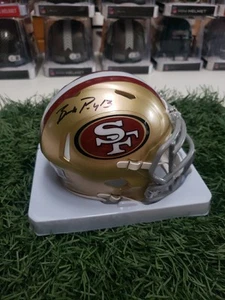 Brock Purdy Autographed San Francisco 49ers Speed Mini Helmet - - Picture 1 of 2