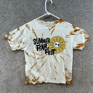 Summer Fear Feast 2022 Youth Shirt Size LG Short Sleeve Graphic Print - Picture 1 of 9