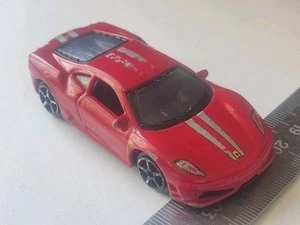 Bburago Ferrari 440 Scuderia Red Diecast Car, Vintage Retro Model Car - Picture 1 of 15