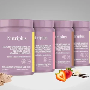 NUTRIPLUS MEAL REPLACEMENT SHAKE VAINILLA, CHOCOLATE, BANANA, STRAWBERRY Flavors - Picture 1 of 2