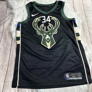 Nike Swingman Black Giannis Antetokounmpo Jersey Men’s Size M - Picture 1 of 13