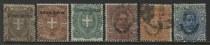 Eritrea 1894-99 values to 25 cent. used - Picture 1 of 1