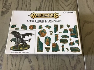 Shattered Dominion WarHammer Age of Sigmar Kit Detalle Base Grande Nuevo - Imagen 1 de 2