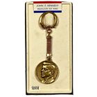vintage SWANK John F. Kenedy  medallion key ring made in USA new in box