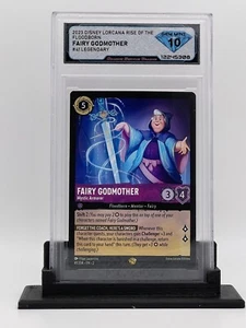 2023 Disney Lorcana EN 2 #41 Fata Madrina DSG 10 GEMME NUOVE DI ZECCA - Foto 1 di 2