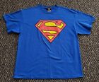 Vintage Y2k Superman T Shirt Size Xl Heavyweight Tee Movie Promo Dc Comics