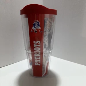 Taza vaso New England Patriots Legacy Emblem NFL Tervis 16 oz - Imagen 1 de 6