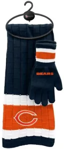 NFL Chicago Bears Unisex Schal & Handschuh Geschenkset - Bild 1 von 1