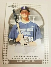 BOBBY WITT Jr Rare 2017 NIKE Perfect Game All American BONUS Rookie ONLY 2017 RC