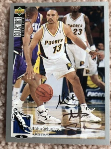 Upper Deck 1994 Collectors Choice #249 Mark Jackson Silver Signature Indiana Pac - Picture 1 of 2