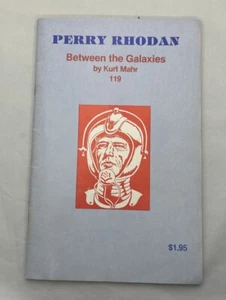 Vtg Perry Rhodan Master Publications 119 Between The Galaxies Kurt Mahr OOP Sci - Foto 1 di 4