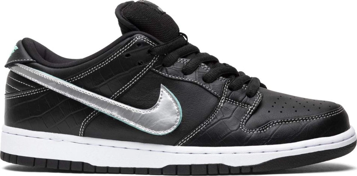 Nike Diamond Supply Co. x Dunk Pro SB Low Black Diamond for Sale