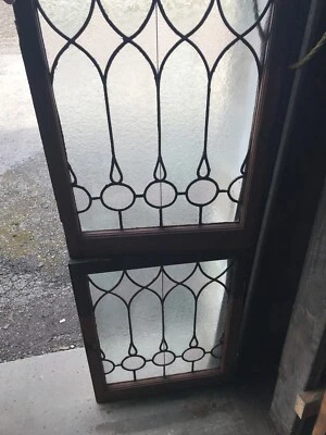 MK 46 two available price each textured glass window 21.5 x 29 - Image 1 of 4