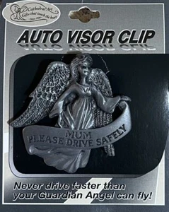 Mum Pewter Visor Clip, 53mm x 50mm KVC141M - Picture 1 of 3