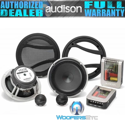 ALTAVOCES COMPONENTES AUDISON AVK6 6.5" 250W TWEETERS MEDIOS CROSSOVERS AUDIO COCHE NUEVOS Foto 1 de 2