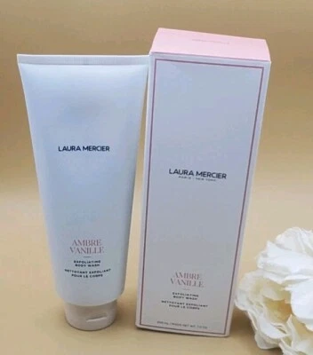 Laura Mercier Ambre Vanille Exfoliating Body Wash 7.5 oz New In Box  Foto 1 de 4