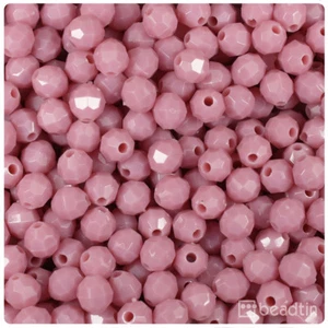 BeadTin Opaque 8mm Faceted Round Craft Beads (450pcs) - Color choice - Picture 1 of 32