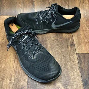 Nike Men's Air Zoom Terra Kiger 3 749334-010 Black Running Shoes Size 13 - Picture 1 of 10