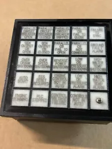 SACO Controls AS552424OD156156 Annunciator Status Alert Panel Display 5x5 - Picture 1 of 3